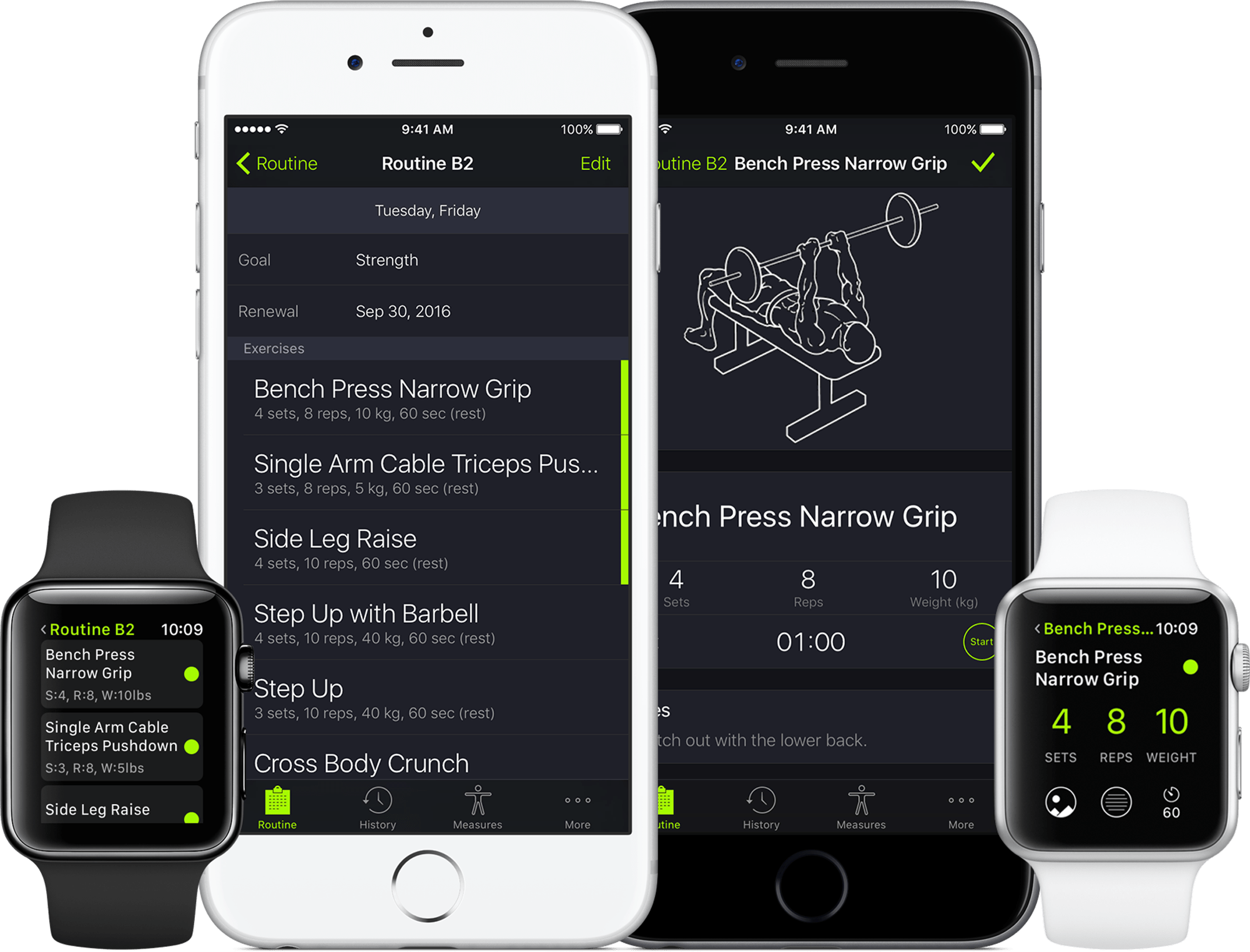 App Nativo de Treinos